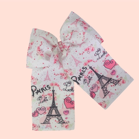 Accessories - CHEER HAIR BOW PARIS EIFFEL TOWER